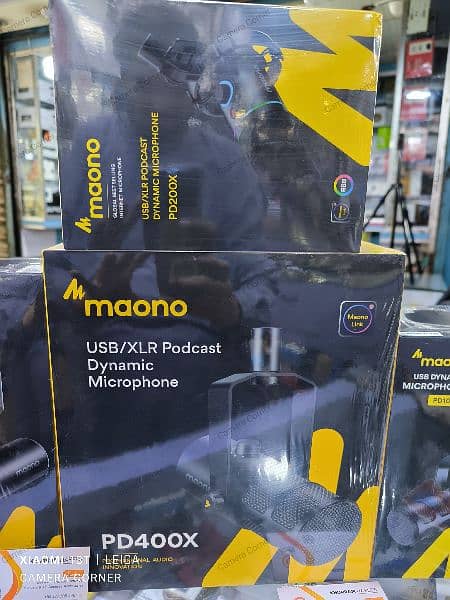 podcast Mic Maono PM422 and PD200x and all models 1