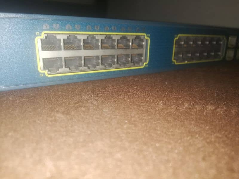 Cisco catalyst 3560G 24ports +4sfp ports switch 5
