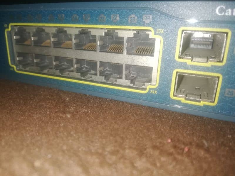Cisco catalyst 3560G 24ports +4sfp ports switch 7