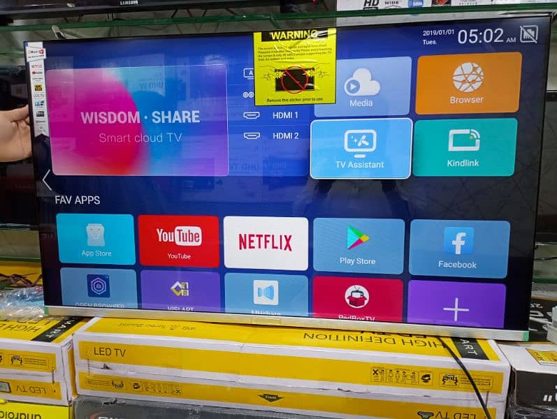 43" Led tv Smart /Android tv new Arrivals (32" 48" 55" 65" 75" 85") 5