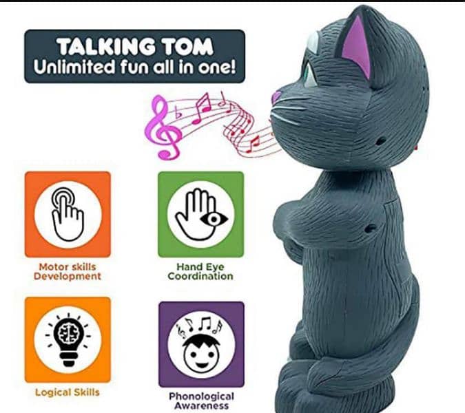 Talking Tom Repeater Toy For Kid's Tom all type toy shoes kapde availa 1