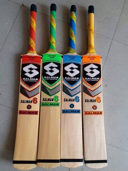 Salman Sports Tape Ball Cricket Bat 1