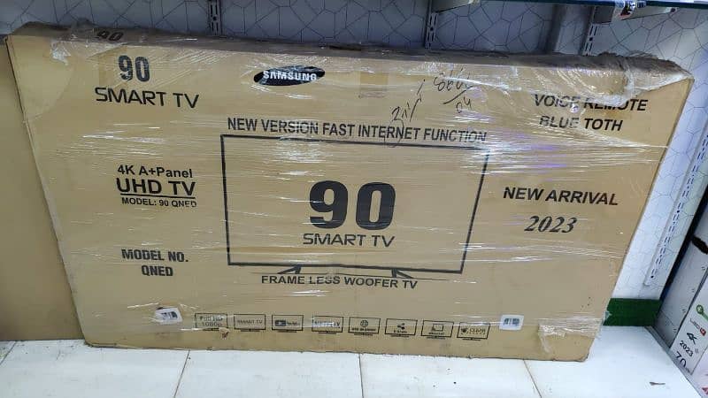 'MEGA Offer' 55" Smart Led Tv UHD 4k Bezeless 65" 75" 85" 10