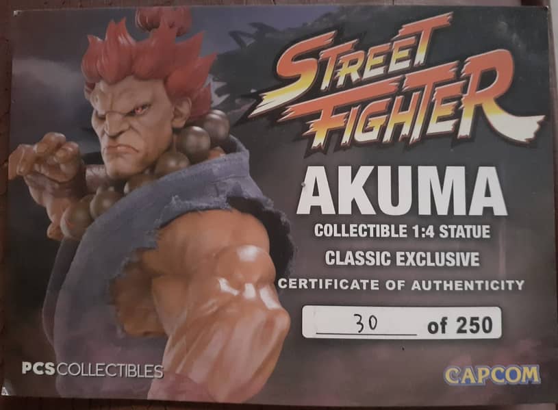 Akuma Statue - Street Fighter 1