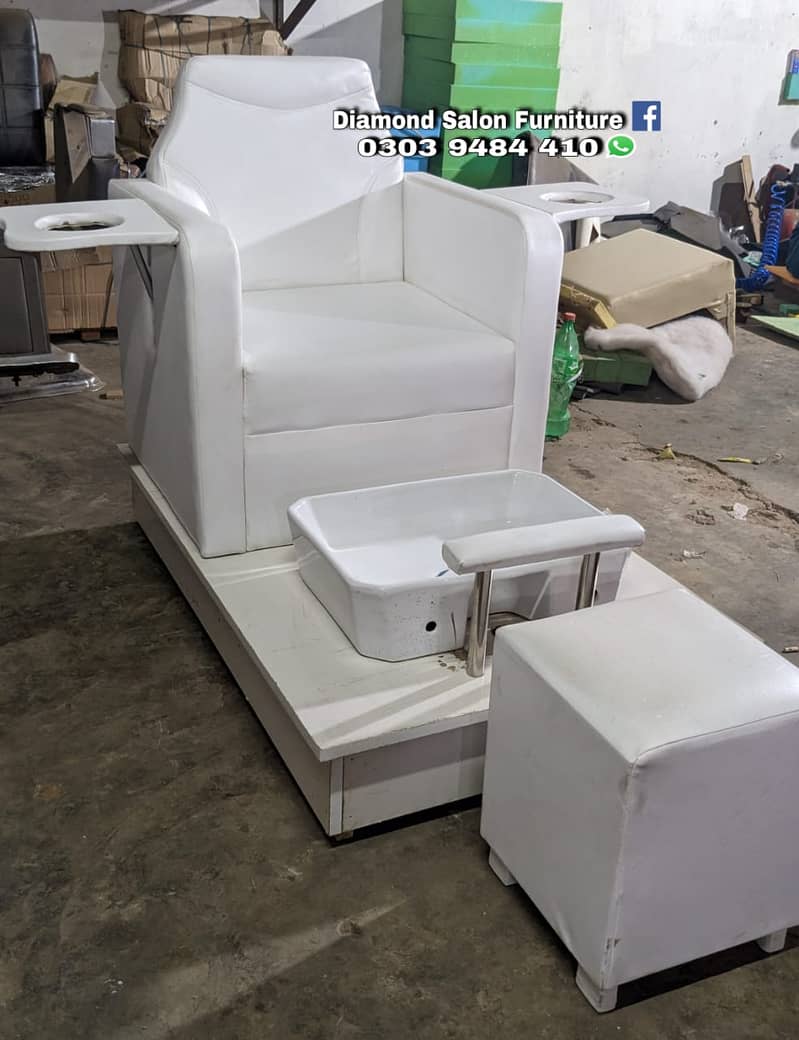 Saloon chair / Barber chair/Cutting chair/Shampoo unit 3