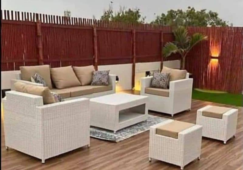 Rattan Patio Chairs, Cane Outdoor Furniture Set, Luxury sofa and cahir 13