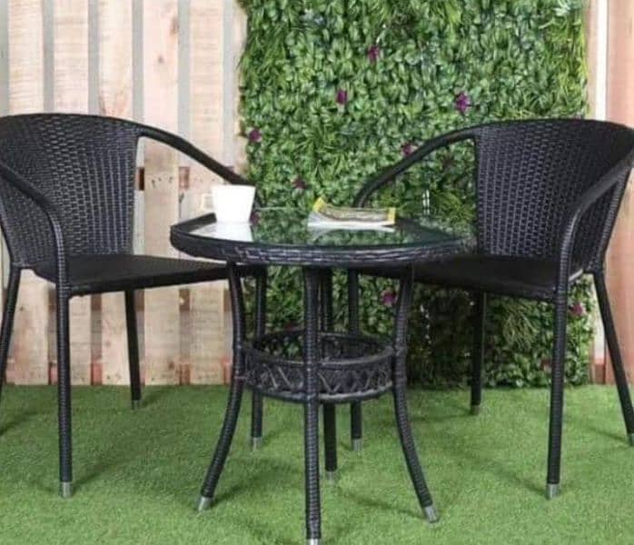 Rattan Patio Chairs, Cane Outdoor Furniture Set, Luxury sofa and cahir 18