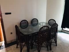 Bamboo Wood Dining Table 0