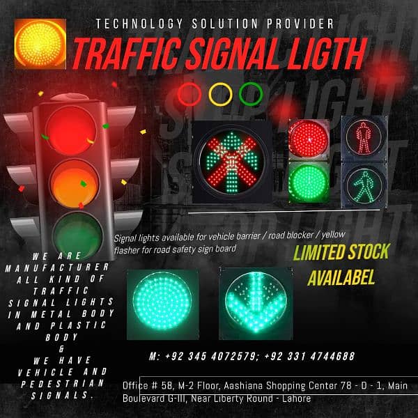 traffic signal light manufacturing whole sale price available 0