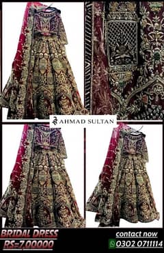 Ahmed Sultan Bridal Wear 2023-2024