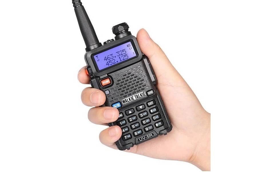 Walkie talkie UV-5R Two way Radio 3-Band UV5R Wireless set in Pakistan 1