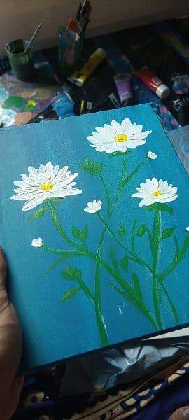 Floral painting 8/12 inches 1