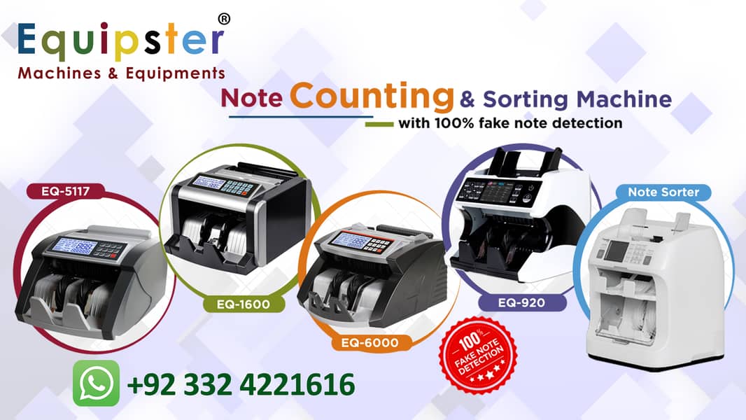 cash counting machine price in pakistan with fake note detection 7