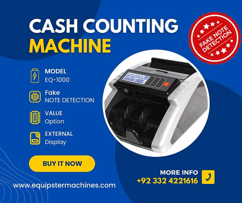 note cash currency counting machine in pakistan with fake detection 12
