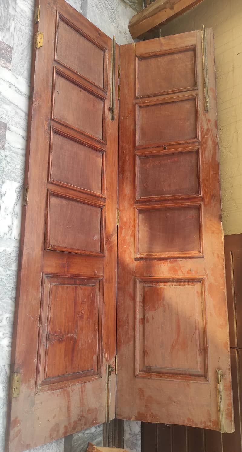 Beautiful Solid Diyar Wood Doors and Partitions for Luxury Farm houses 3