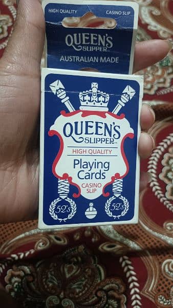 Queen's slipper High Quality playing cards 3