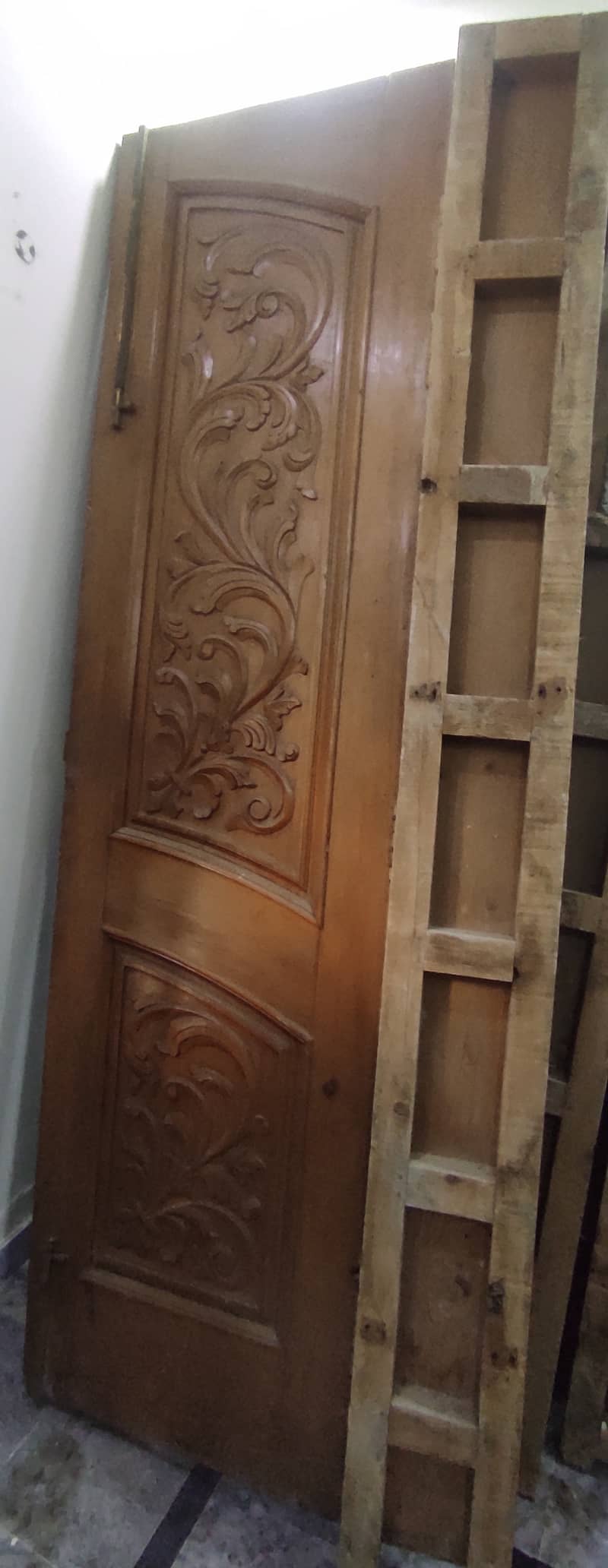 Beautiful Solid Fine Diyar Wood Main Entrance Doors, Luxury Farm house 6