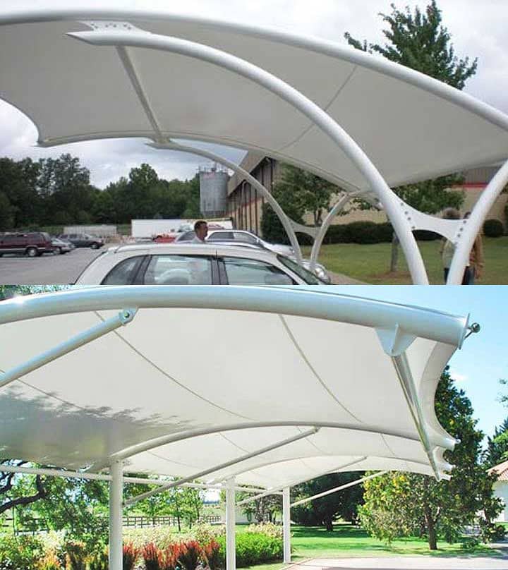 car shade|car parking shades|car tensile shades|Canopies|Masjid canopi 8