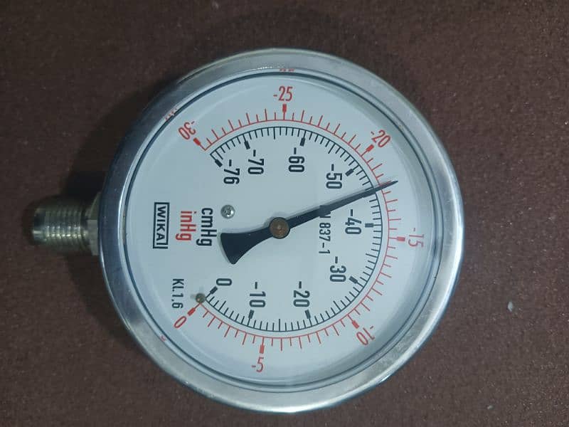 wika vaccum gauge - meter 1