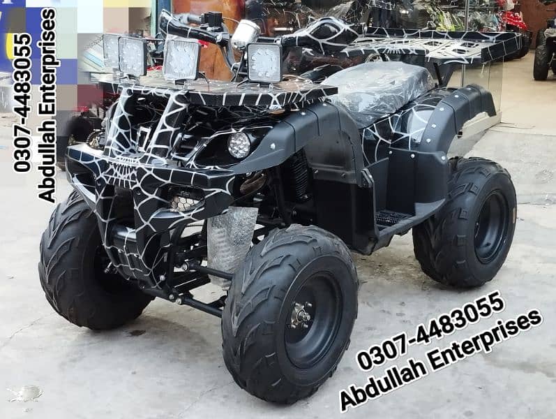 250cc manual desert Jeep ATV Quad Bike 4 wheel recondition for sale 3