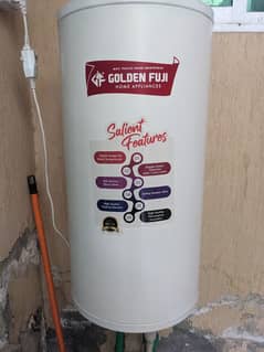 Golden Fuji Electric Imported Water Geyser 40 Liters 3 months used box