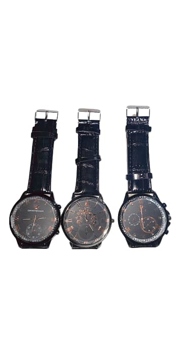 Men And Boys 100% Premium Quality Leather Band Watch For New Design 1