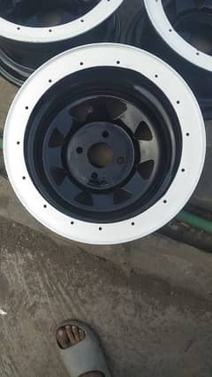 steel deep rims For car And jeep available CoD All of
