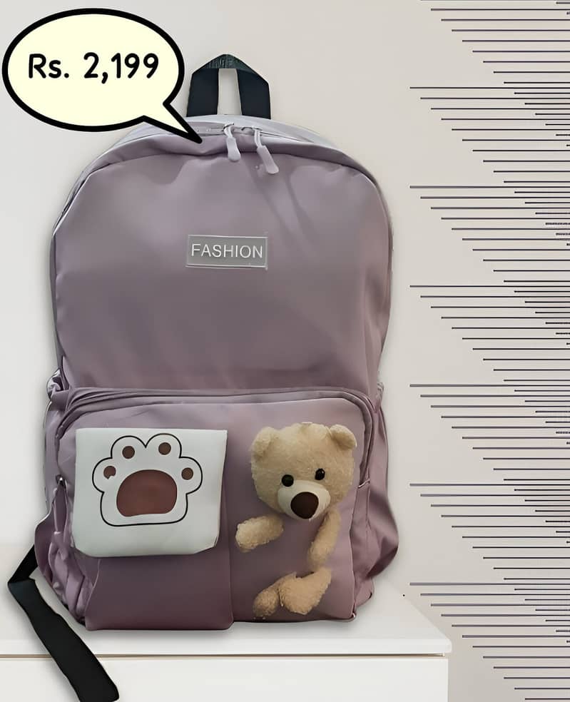School and college backpack 10