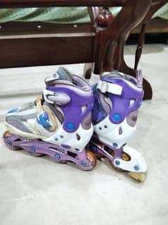 2 pair of skating shoes for 8 - 12 years kids