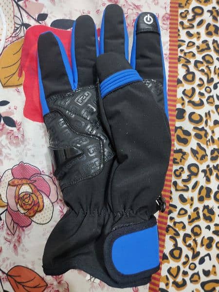 Biker winter safety Gloves 1