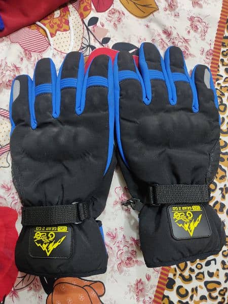 Biker winter safety Gloves 2