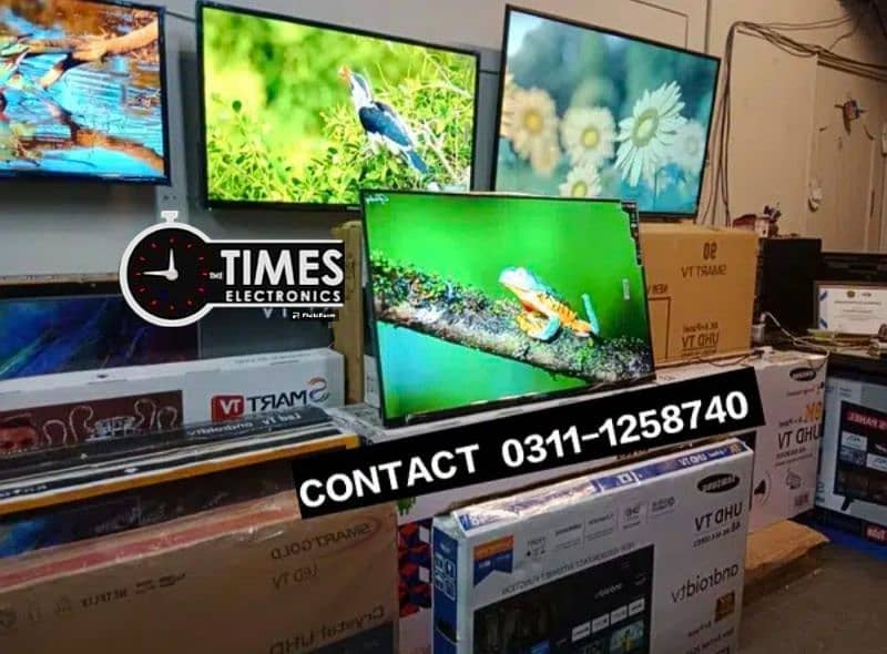 New 55 inch android smart led tv new model 2024 0