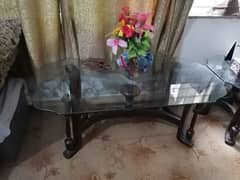 3 Pure wooden Tables Set
