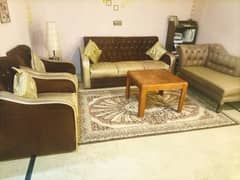 Sofa set and dewan