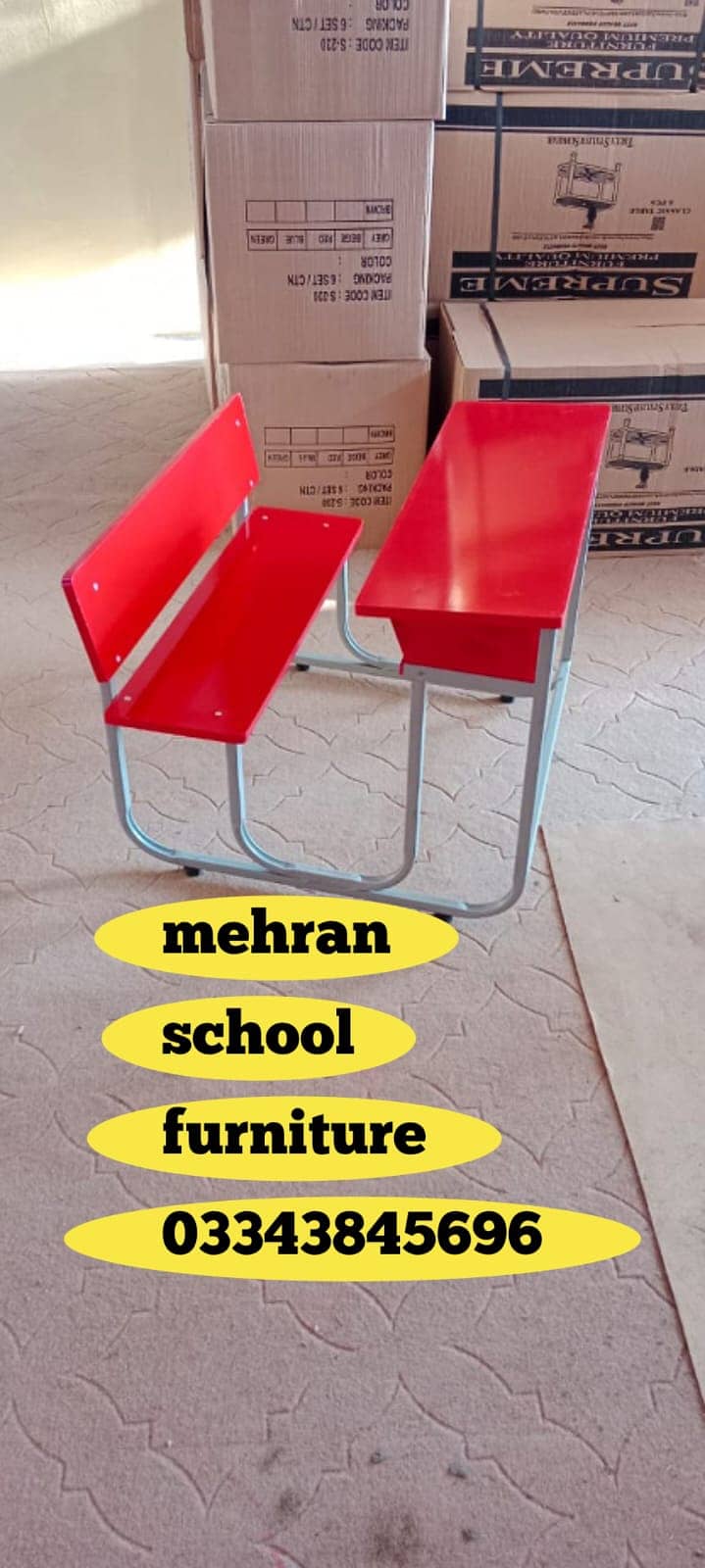 | student chair | table desk | bentch/school furniture for sale 1