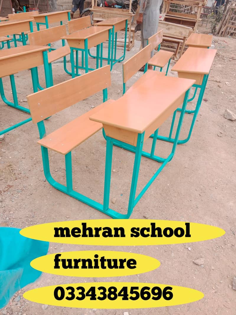 | student chair | table desk | bentch/school furniture for sale 2