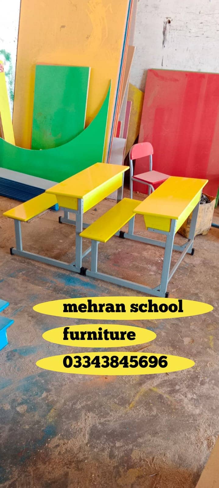 | student chair | table desk | bentch/school furniture for sale 3