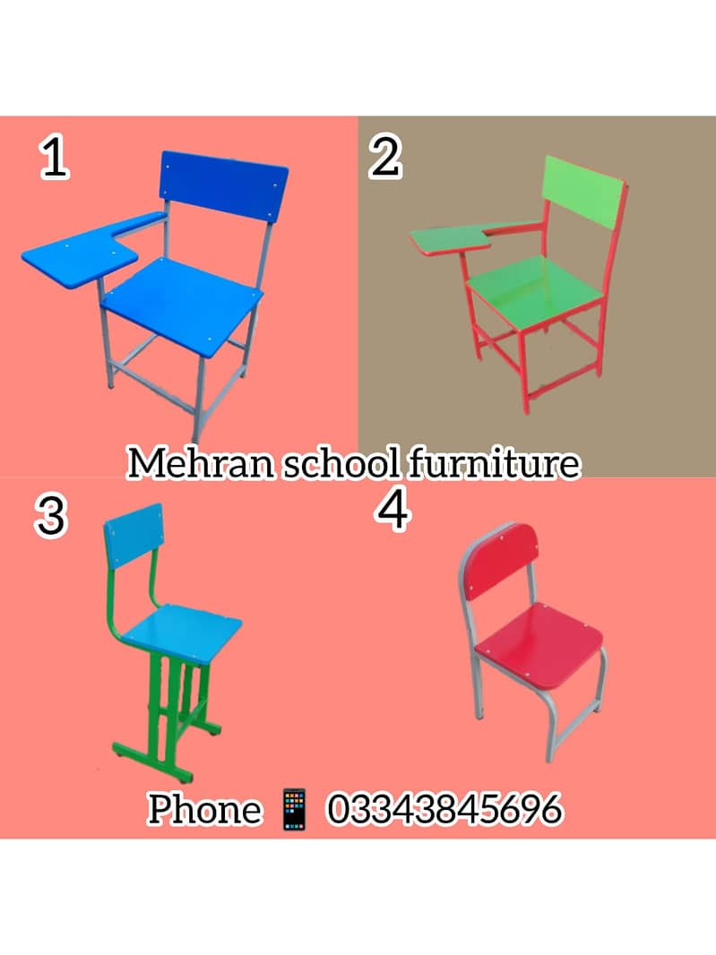 | student chair | table desk | bentch/school furniture for sale 11