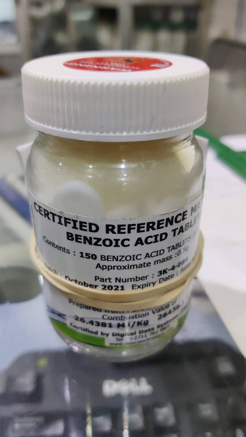 Benzoic Acid Tablets for Calorimeter 1