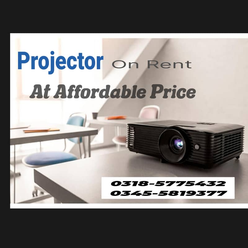 Projector for Rent 0