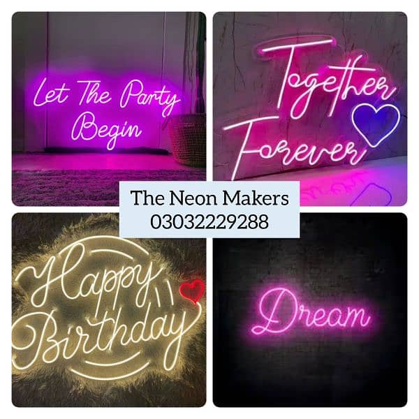 Customize Neon signs 0