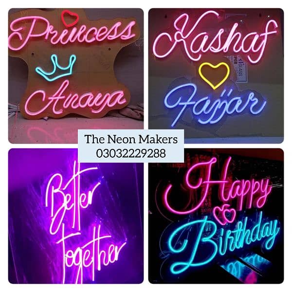 Customize Neon signs 1