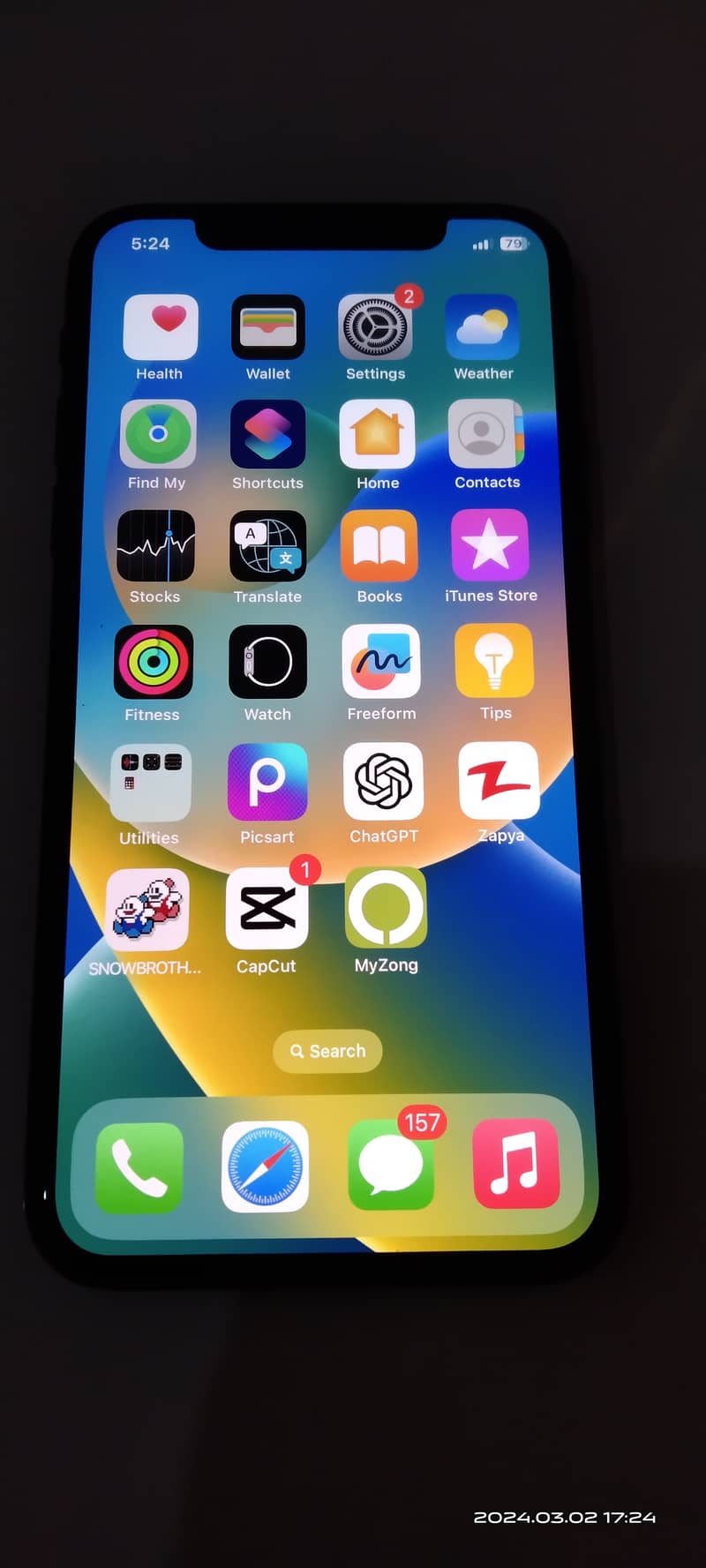 iPhone XS Non PTA Scratchless Phone 9