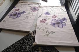Roman blinds curtain almost new mixed sizes Each
