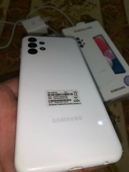 Samsung A13 4gb128gb no open no repair Full Box condition. 10/10 3
