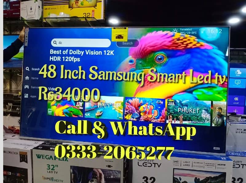 32" 43" 48" 55" Inch Smart Led tv All sizes cheap rates Sale offer 4