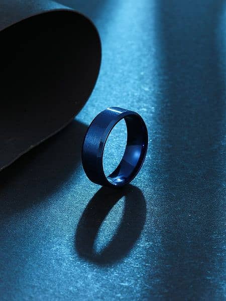 Titanium rings for men in four different colors 1