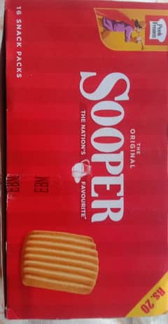 Sopper Biscuit 20 Rs Packet