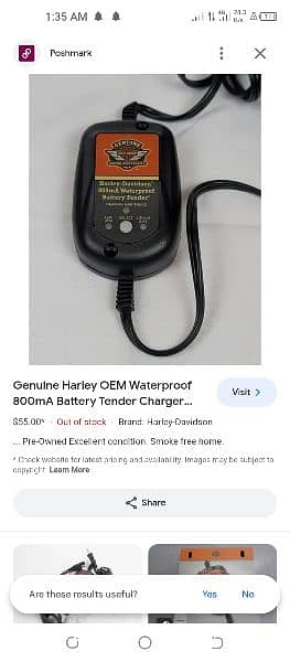 electric bike battery charger original hardly Davidson company 1