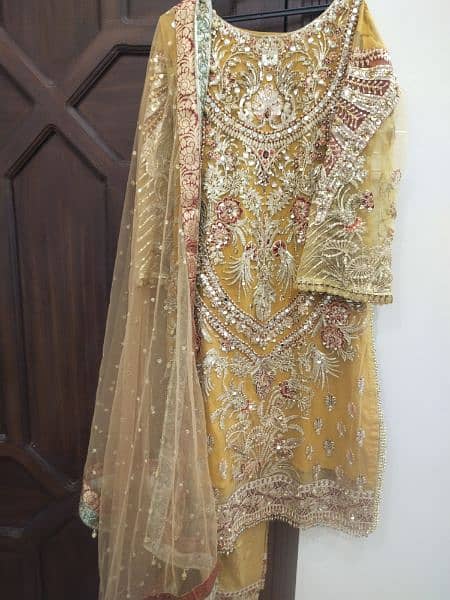Deal of 5 fancy and luxury wedding suits price (55000) of all dresses 8